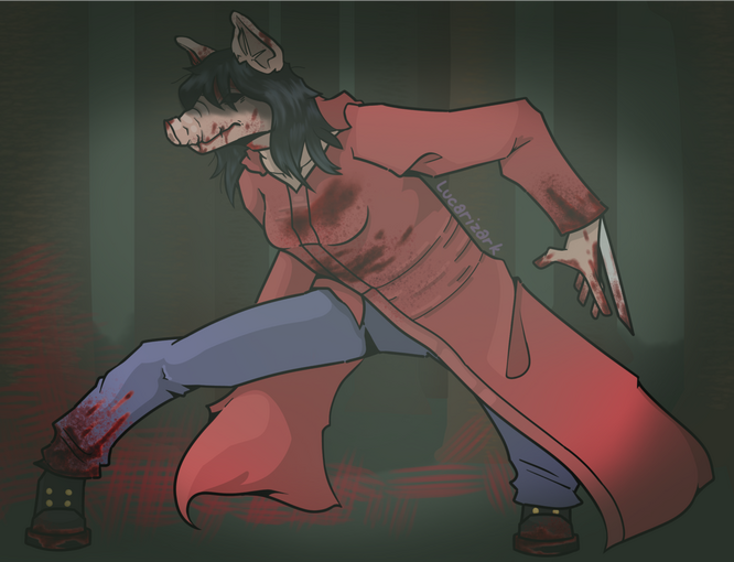 Pig/Amanda Young Fanart