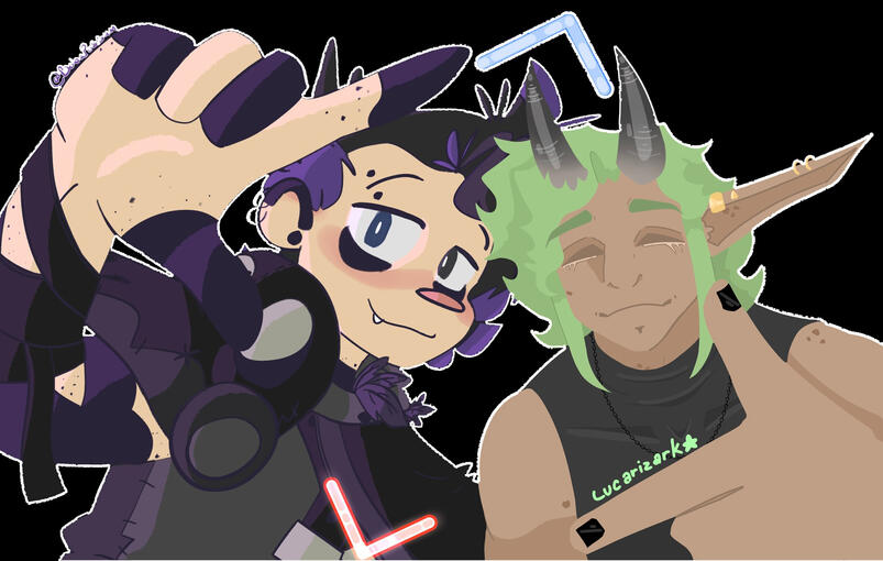 Collab with @BobaPossum